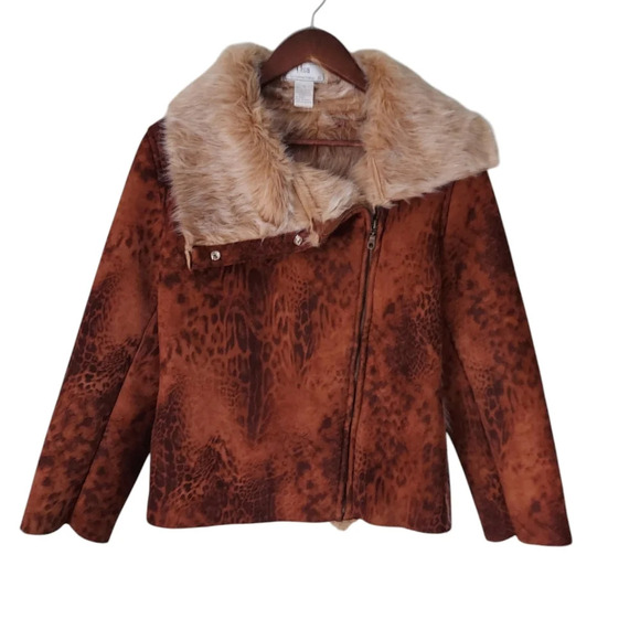 Lisa International Aviator Style Jacket - Picture 1 of 8
